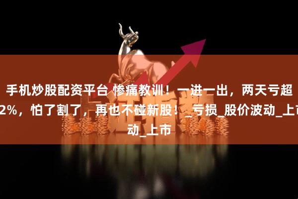 手机炒股配资平台 惨痛教训！一进一出，两天亏超32%，怕了割了，再也不碰新股！_亏损_股价波动_上市